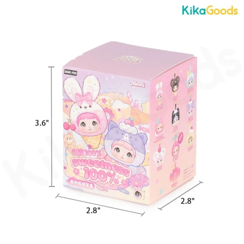 Nommi Sweetness 100% Plush Blind‎ Box Sealed Kawaii Mystery Collectible Toy Gift